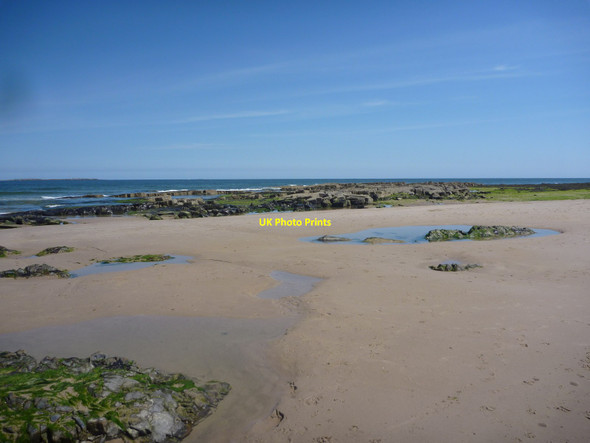Photo 6"x4" Coastal Northumberland : Shoreston Rocks, Near Seahouses Seahouses c2014