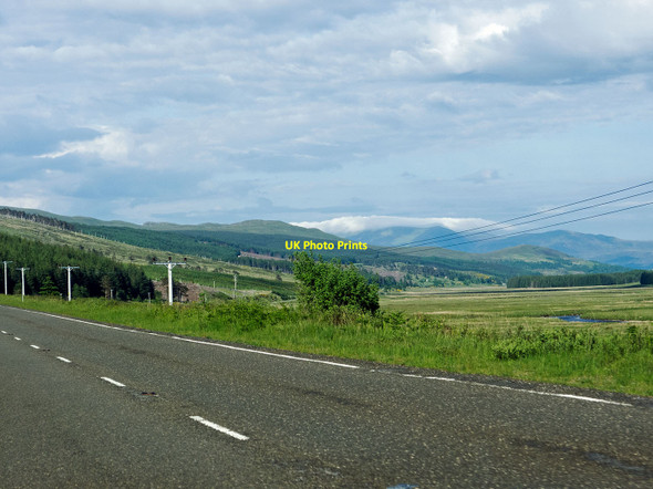 Photo 6"x4" Evening in Strath Bran River Bran\/NH2160 c2014