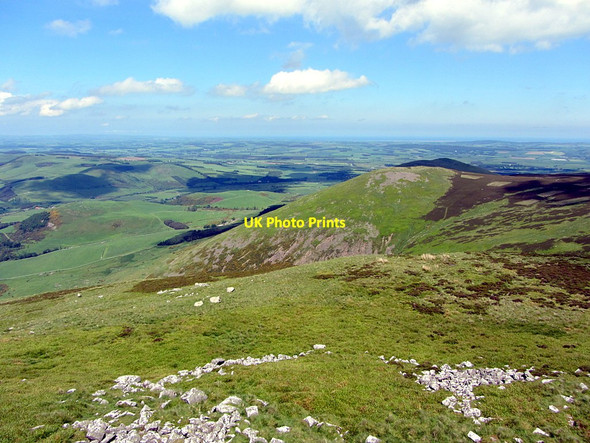 Photo 6"x4" Towards Easter Tor from Wester Tor Westnewton\/NT9030 c2014