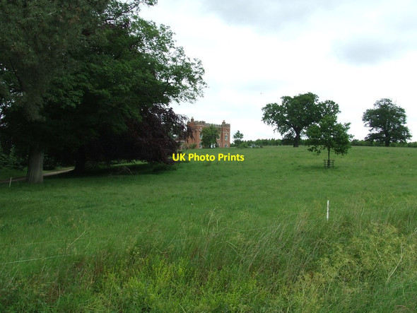 Photo 6"x4" Huntingfield Hall Huntingfield\/TM3374 c2014