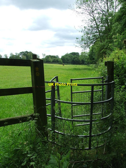Photo 6"x4" Kissing Gate Cratfield c2014