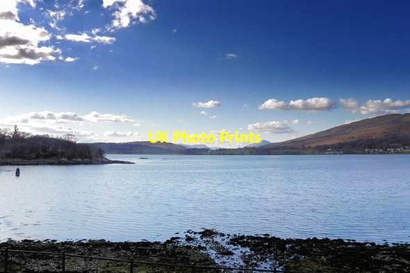 Photo 6"x4" Loch Creran form Creagan Bridge Creagan\/NM9744 c2014