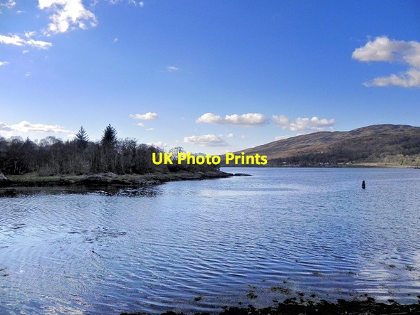 Photo 6"x4" Loch Creran Creagan\/NM9744 c2014