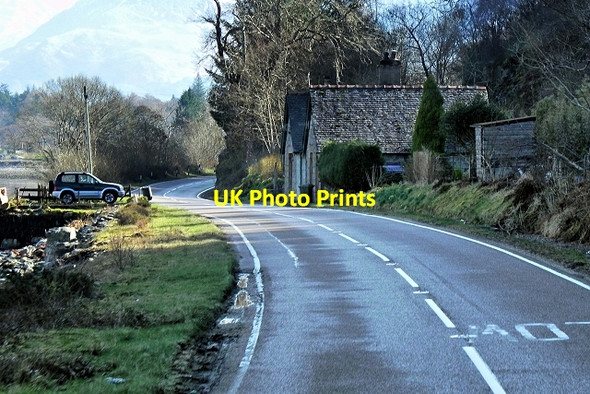 Photo 6"x4" A828 near South Ballachulish South Ballachulish c2014