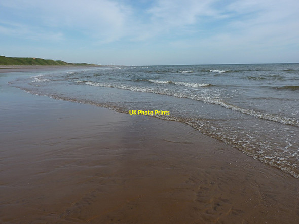 Photo 6"x4" SE on the beach at Gutterby Spa Whitbeck\/SD1184 c2014