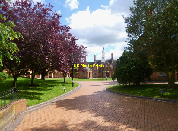 Photo 6"x4" Bedworth, almshouses Bedworth c2014