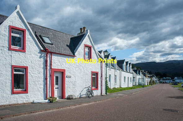 Photo 6"x4" Cottages at Shieldaig Shieldaig\/Sildeag c2014