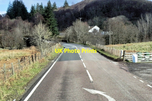 Photo 6"x4" Northbound A82 near Coruanan Lodge Blarmachfoldach c2014