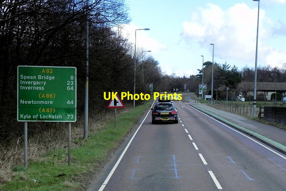 Photo 6"x4" A82, North of Fort William Fort William\/An Gearasdan c2014