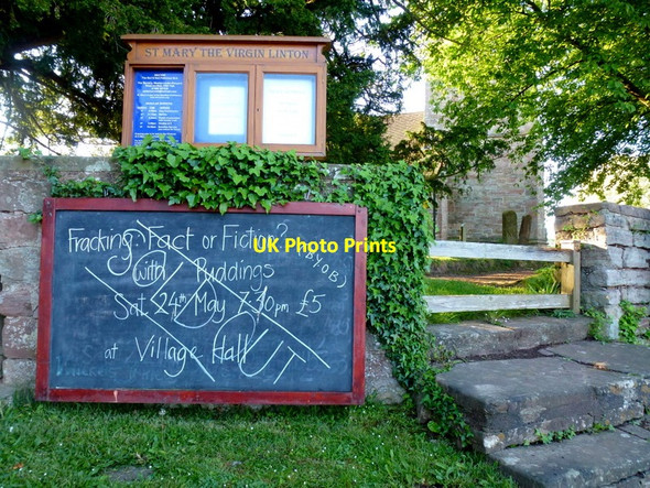 Photo 6"x4" Fracking with puddings Shutton c2014