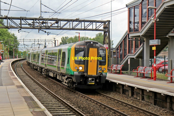 Photo 6"x4" London Midland Class 350, 350112, Runcorn railway station Runcorn c2014