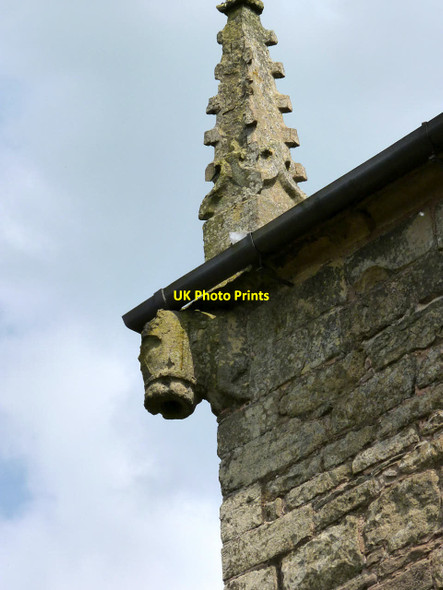 Photo 6"x4" Church of St Michael, Halam - tower detail Halam c2014