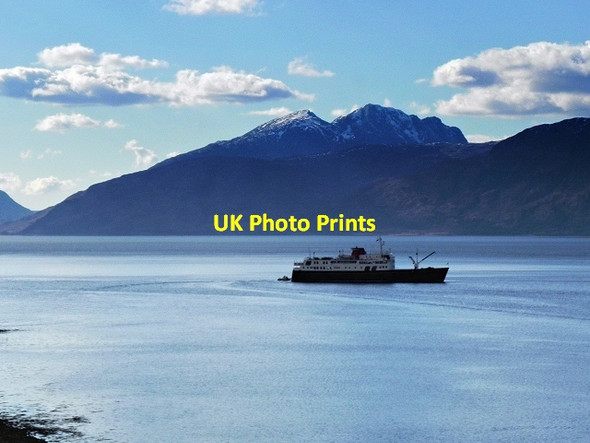 Photo 6"x4" Loch Linnhe and Onich Peninsula North Ballachulish c2014
