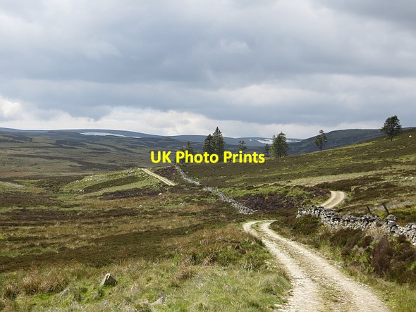 Photo 6"x4" Urlar Burn road A' Chrois\/NN8142 c2014 P1