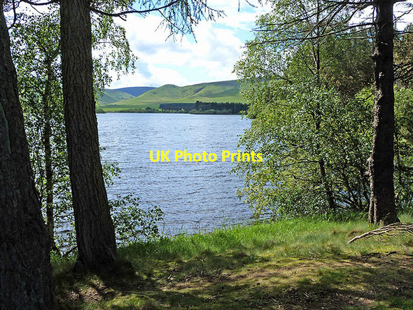 Photo 6"x4" Gladhouse Reservoir Tweeddaleburn\/NT2752 c2014