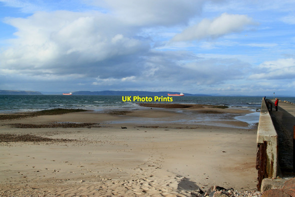Photo 6"x4" Moray Firth Nairn c2014