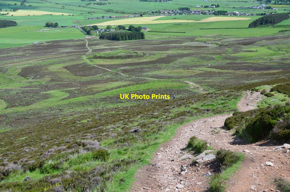 Photo 6"x4" Northwards from the Tinto path Thankerton c2014