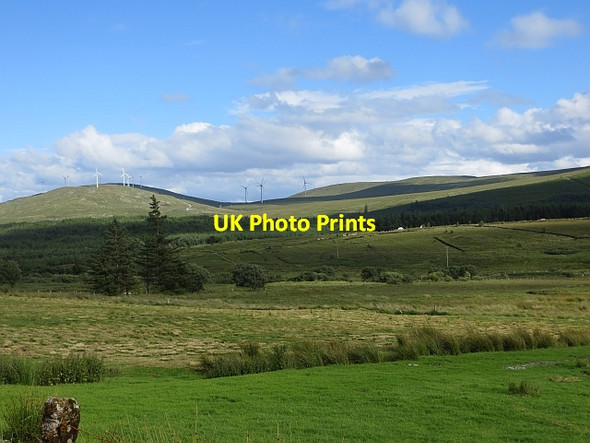Photo 6"x4" Farmland, Illes Drumfree c2013