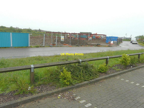 Photo 6"x4" Progress of the development of land adjoining The Mayfly, Defiant Close Elvington\/TR2039 c2014