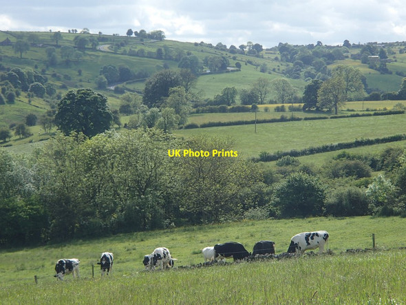 Photo 6"x4" Valley view near Warslow Warslow c2014