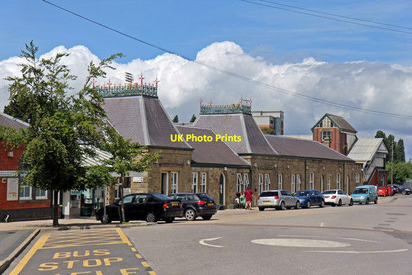 Photo 6"x4" Wrexham General station building Wrexham\/Wrecsam c2014
