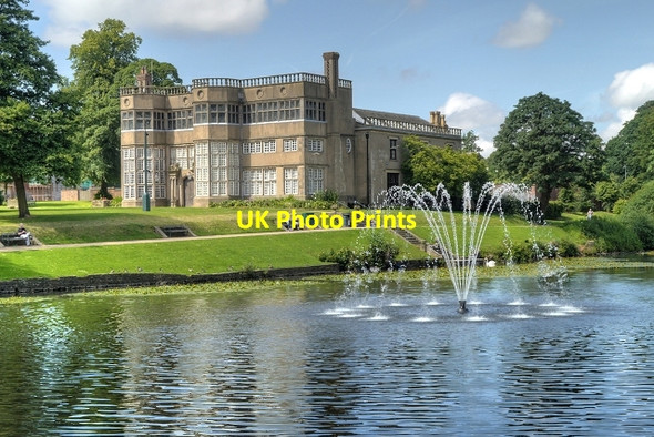 Photo 6"x4" Astley Hall, Lake and Fountain Chorley\/SD5817 c2014