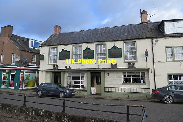 Photo 6"x4" Alyth Hotel Alyth c2014