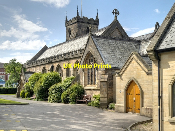 Photo 6"x4" Chorley, The Parish Church of St Laurence Chorley\/SD5817 c2014