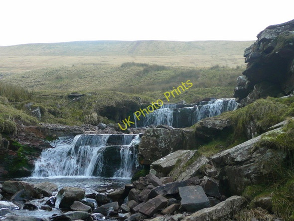 Photo 6"x4" Waterfalls of the Blaen Taf  Fawr 2 Pont ar Daf c2008