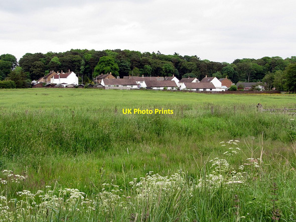 Photo 6"x4" Houses on Oakford, Scots' Gap Scots' Gap c2014