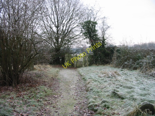 Photo 6"x4" Kissing gate to field from churchyard Upper Minety c2009