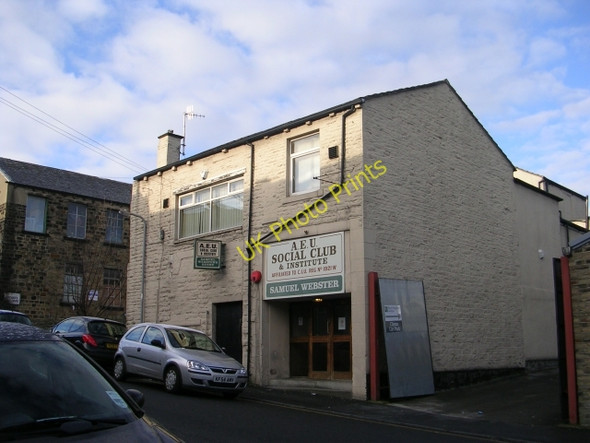 Photo 6"x4" AEU Social Club & Institute - Russell Street Keighley c2009