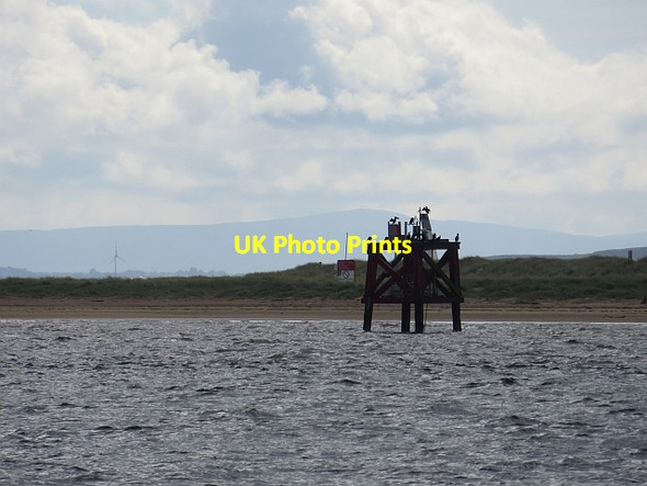 Photo 6"x4" Navigation light, Lough Foyle Greencastle\/C6440 c2013