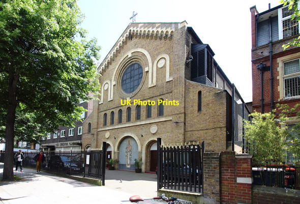Photo 6"x4" St Columba, Lancaster Road, Notting Hill, London W11 1QQ Kensal Town c2014