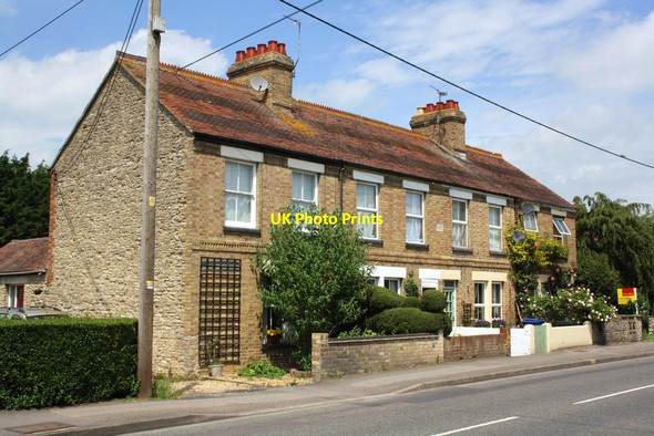Photo 6"x4" Hill View terrace, Buckingham Road Bicester c2014