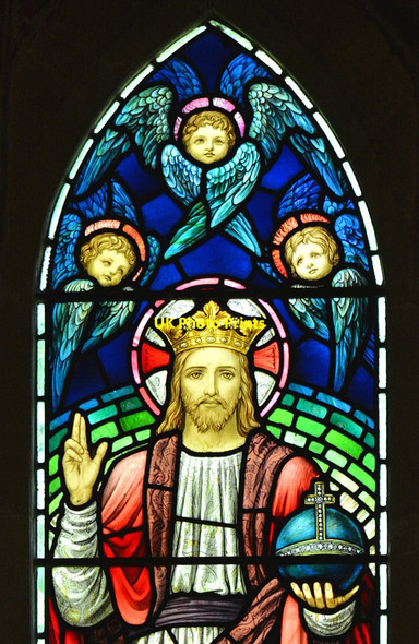 Photo 6"x4" Memorial Window Detail, Christ Church, Ramsdell, Hampshire Ramsdell c2014