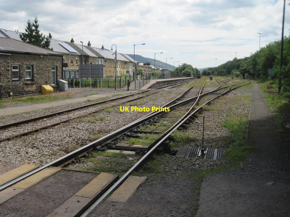 Photo 6"x4" Treherbert railway station, Rhondda Cynon Taf, 2014 Treherbert c2014