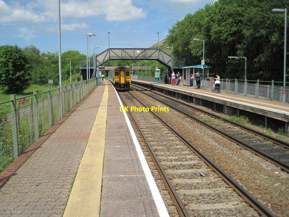 Photo 6"x4" Ystrad Rhondda railway station, Rhondda Cynon Taf, 2014 Ferndale\/SS9996 c2014
