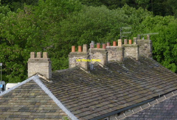 Photo 6"x4" Roof at Whaley Bridge Whaley Bridge c2014