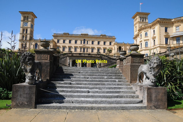 Photo 6"x4" Osborne House Cowes c2014