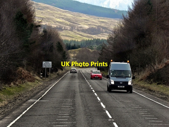 Photo 6"x4" A82 near Dalrigh Tyndrum\/NN3330 c2014