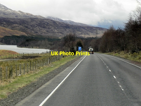 Photo 6"x4" A85 Approaching Loch Iubhair Crianlarich c2014