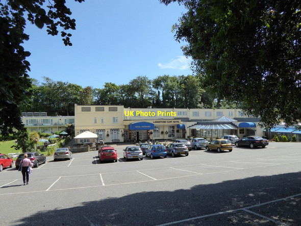 Photo 6"x4" Langstone Cliff Hotel Dawlish c2014