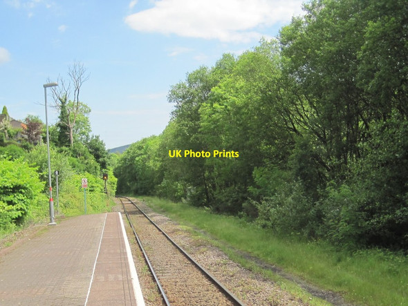 Photo 6"x4" Pandy railway station (site), Rhondda Cynon Taf, 2014 Tonypandy c2014
