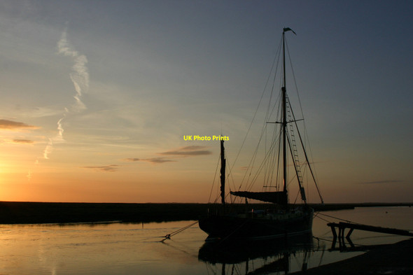 Photo 6"x4" Blakeney Quay Blakeney\/TG0243 c2005