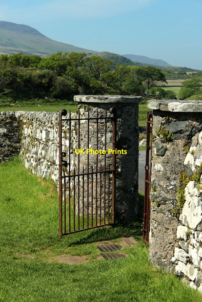 Photo 6"x4" Gate to Kildalton Church. Kildalton Church c2013