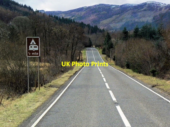 Photo 6"x4" A84 Southbound Kingshouse c2014