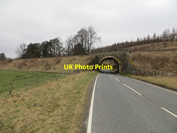 Photo 6"x4" Railway bridge, Calvine Calvine c2014