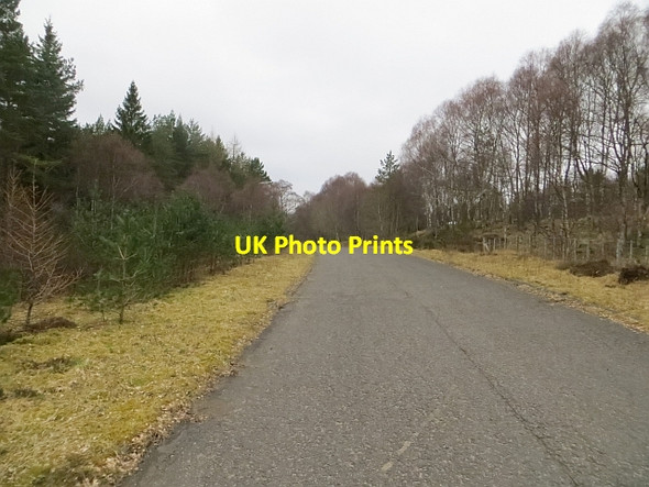 Photo 6"x4" Old A9 Calvine c2014