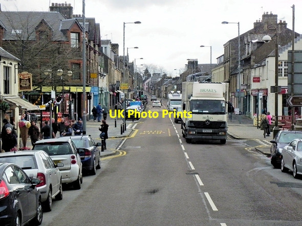 Photo 6"x4" Callander, Main Street and Ancaster Square Callander c2014